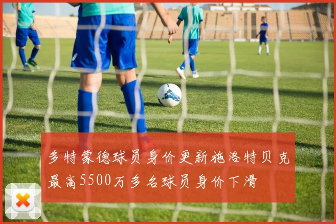 多特蒙德球员身价更新施洛特贝克最高5500万多名球员身价下滑